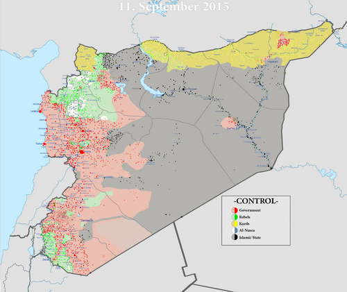 Конфликт в Сирии. Как и кто контролирует Сирию